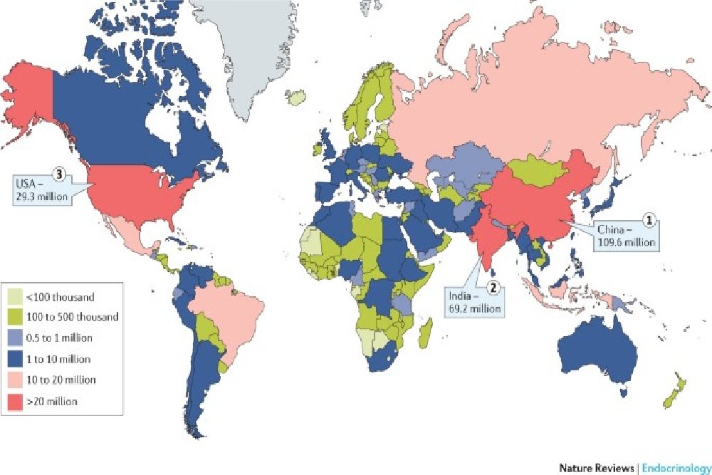 Incidence of Diabetes Mellitus